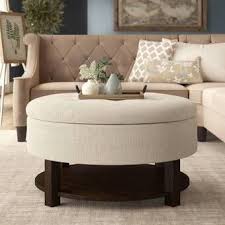 50 Tufted Rectangle Storage Ottoman Reviews Birch Lane In 2020 Round Storage Ottoman Storage Ottoman Ottoman Coffee Table Decor
