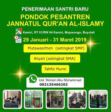 Contoh Soal Tes Masuk Pondok Pesantren Berbagai Contoh