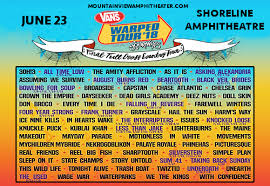 Vans Warped Tour Tickets 23rd June Shoreline