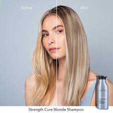 As well as using a purple shampoo, clients prone to brassiness can keep warmth at bay with a series of quick upgrades to their daily hair routine. Strength Cure Blonde Purple Shampoo For Blonde Hair Pureology