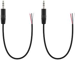 Wiring for whole house distributed audio audiogurus. Amazon Com Fancasee 2 Pack Replacement 3 5mm Male Plug To Bare Wire Open End Trrs 4 Pole Stereo 1 8 3 5mm Plug Jack Connector Audio Cable For Headphone Headset Earphone Microphone Cable Repair Electronics