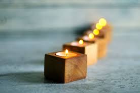 Christmas Gift 3 Tea Light Christmas Candle Candle Holder Votive Candle Wood Tea Light Wedd Tea Lights Christmas Tea Light Candle Tealight Candle Holders