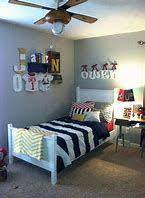 To make a stylish accent wall paint it in some deep, bold color and cover with wood stripes. 65 Cool And Awesome Boys Bedroom Ideas That Anyone Will Want To Copy Boy Bedroom Design Boys Room Colors Bedroom Themes