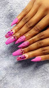 Follow Glamgirl For More Long Acrylic Nails Nail Games Acrylic Nails