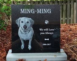 12x12 Custom Tombstone Laser Engraved With Your Dog Pet Etsy Dog Headstone Pet Headstones Pet Tombstone