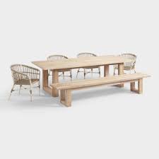 Whitewash San Sebastian Outdoor Dining Table Affordable Outdoor Furniture Outdoor Dining Furniture Patio Decor