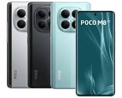 POCO M8 5G with 6.77″ FHD+ 120Hz curved AMOLED display, Snapdragon 6 Gen 3, 5520mAh battery launched in India