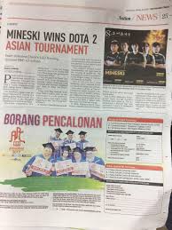 Tidak perlu buat apa apa. Reddit Dota 2 On Twitter Mineski Makes The Local Newspaper Https T Co Rgd5ysftad Dota2