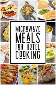 Travel Recipes 20 Meals To Make In A Hotel Room Microwave Or Kitchenette This Diy Life
