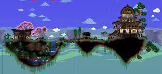 Pectus_umbra 9 years ago #1. Floating Island Base Terraria Floating Island Terraria House Ideas Terrarium