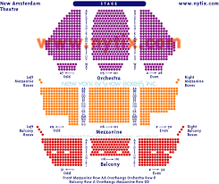 Studious Seating Chart For Broadway Theatre New York