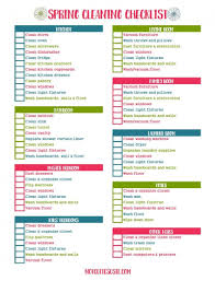 free printable spring cleaning checklist spring cleaning checklist spring cleaning cleaning hacks