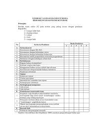 Contoh lembar validasi bahan ajar. Lembar Validasi Handout Ok