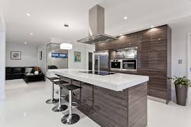 The colors are reminiscent of ice and water and, thus, meld beautifully with warmer natural tones. Contemporary Cabinetry Gallery
