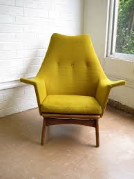 Mid Century Modern Lounge Chair In Mustard Yellow Chartreuse Mid Century Modern Lounge Chairs Chair Modern Chairs