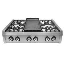 Cosmo Cosmo 36 Gas Cooktop With 6 Burners And Wok Attachment Gas Cooktop Cooktop Stainless Steel Cooktop