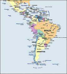 To the east, are its neighbors brazil and venezuela; Spanish Speaking Countries Maps Central America Capital Cities With South Capitals Map Qu Spanish Speaking Countries Map How To Speak Spanish Latin America Map