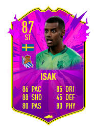 In the game fifa 21 his overall rating is 79. Future Star Alexander Isak Fifa