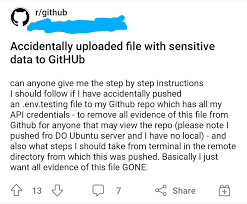 As someone who has done something similar in the past, I dont feel bad  about laughing. 🤣 (Also this guy got the advice he needed.) :  rProgrammerHumor