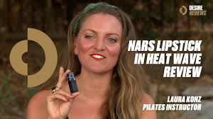 Nars Lipstick Heat Wave Review with Laura Konz