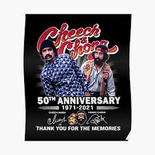 The group's banner photo shows the famous weed comedians cheech and chong photoshopped onto peloton bikes. Cheech Chong Wall Art Redbubble