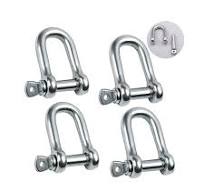 Amazon.com: shackle, Stainless shackle,small shackle,4 Piece ...
