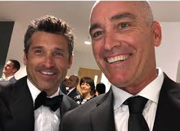 Monday morning memory;2018 Maine sports HOF induction ceremony with my sons Derek  Wilder and Drew Wilder and actor Patrick Dempsey. Have yourself a HOF  Monday! #AimHigh