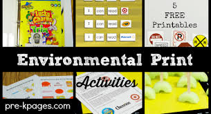 Kindergarten minds are curious about pretty much everything … just like scientists! 5 Free Environmental Print Printables Activities