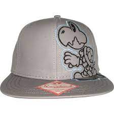 New Nintendo Dry Bones Super Mario Bros Wiiu Era Flatbill Snapback Mens Hat Cool Hats For Men Cool Hats Snapback