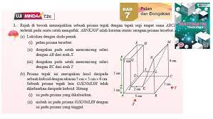 Kssm Matematik Tingkatan 3 Bab 7 Pelan Dan Dongakan Uji Minda 7 2c No1 Buku Teks Form 3 Youtube