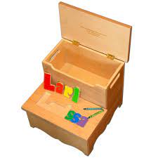 Look at your photos for a clue (o). Primary Flip Top Two Step Name Puzzle Stool Damhorst Toys Puzzles Inc Store