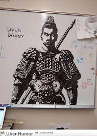 Somebody at steppin' out does a new one of these every few weeks. This Drawing That My History Teacher Did On The Whiteboard Funny Pictures Quotes Pics Photos Images Videos Of Really Very Cute Animals