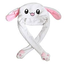 Hyyer Bunny Hat Cap Animal With Airbag Jumping Rabbit Ear Https Www Amazon Com Dp B07fzf5gmm Ref Cm Sw R Pi Dp U X Qz1hbbbqy Bunny Hat Rabbit Hat Ear Hats