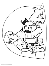 If you like what you see, please do share scroll down the page to see all of our printable dog pictures. A Boy With Two Pets Coloring Page Coloring Pages Printable Com