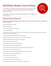 Boolean Search Strings By Bobby Guliani Issuu