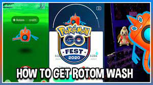 How to get Rotom Wash in Pokémon Go & Pokémon Go Fest! - YouTube