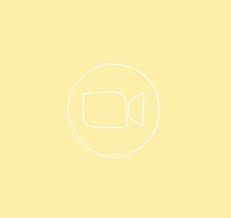 Aesthetic zoom icons for students. Pastel Yellow Zoom Icon Ios App Icon App Icon Design Yellow Iphone