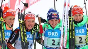 März 2019 station im schwedischen östersund. Biathlon Weltcup 2016 Deutsche Damen Zeigen Teamgeist