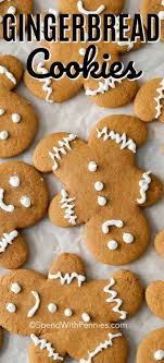 These Easy Gingerbread Cookies Are So Much Fun To Decorate During The Holidays Gin Easy Gingerbread Cookies Cookies Recipes Christmas Best Gingerbread Cookies