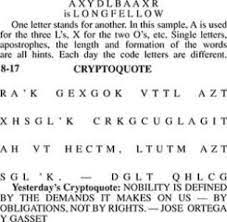Themed crossword puzzles with a human touch. Daily Cryptoquote Solutions August 17 2018 Solutions De Jeux