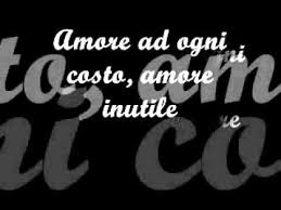 Amore si, amore no troppo. Amore Unico Amore Di Mina Significato
