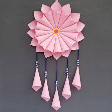 Paper flower decoration ideas that will add a pop of fun to your home. Colors Paper Paper Wall Decor Diy Wall Hanging Craft Ideas Room Decorating Ideas With Paper Craft Tutorial Facebook