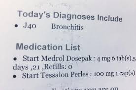 I got bronchitis... AINT NOBODY GOT...