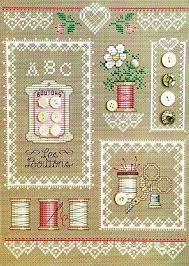 Creating cross stitch patterns from your own pictures is very easy with pic2pat. Buttons Lace Cross Stitch Pattern By Sue Hillis Designs