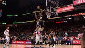 John collins put joel embiid on a poster and practiced his wwe finishing move at the same time. John Collins Nasty Alley Oop Dunk Over Joel Embiid 76ers Vs Hawks Game 6 Youtube
