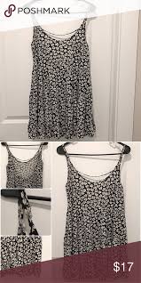 Black And White Brandy Price Brandy Melville Floral Dress Black White Floral Dress Black