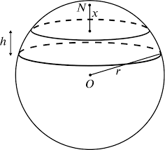 In order to find the area of a great circle you use the formula: Solution Cutting Spheres Circles Underground Mathematics