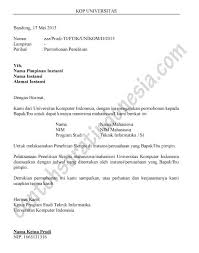 Tips surat izin penelitian di provinsi jawa tengah online. Contoh Surat Balasan Riset Tugas Akhir Download Kumpulan Gambar