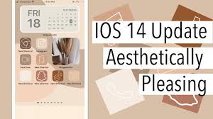 How To Create An Aesthetically Pleasing Iphone With The New Ios 14 Update Step By Step Youtube