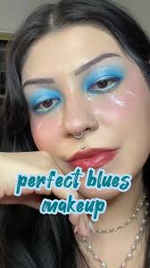 I forgot how much i love doing makeup vidoes ☹️ #hannahbahng #perfectblues  #perfectblueshannahbahng #makeup #editoralmakeup #ohhcloud